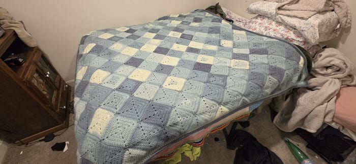Teal Gemtone Blanket
